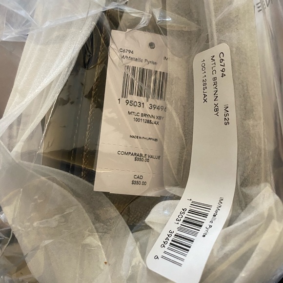 Coach Brynn Crossbody Metallic Factory Sealed NWT *SALE* - Picture 11 of 12